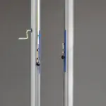 Fixed Steel Volleyball Posts