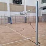 Fixed Steel Volleyball Posts