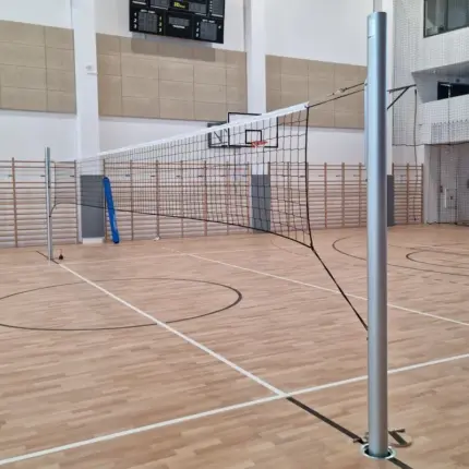 Fixed Steel Volleyball Posts