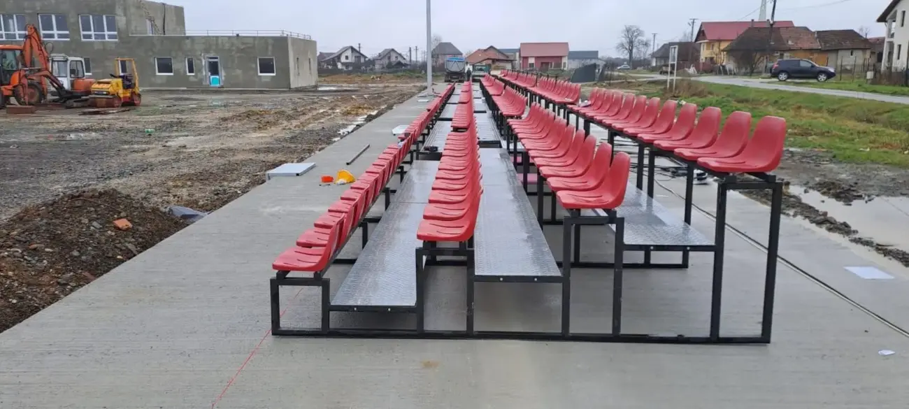 Grandstand with Seats