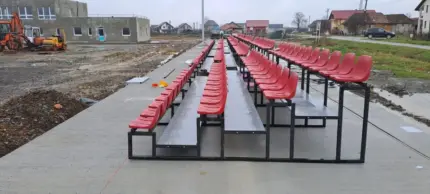 Grandstand with Seats