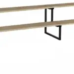 Grandstand with Wooden Seating