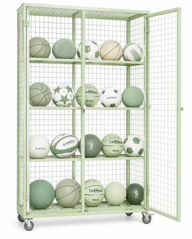 Ball Storage Cabinet with Doors
